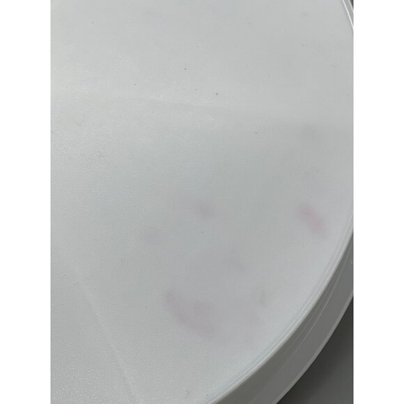 Tupperware Vintage Carolier veggie and relish tray 12.75" diameter 1.75" READ - Picture 7 of 8